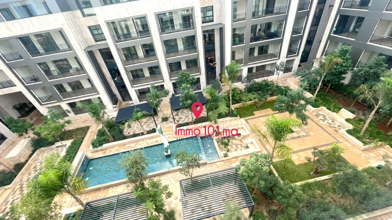 Location appartement neuf à l’Orangeraie - Souissi SILAM2312